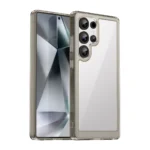 Outer Space With Gel Frame Clear Black Samsung Galaxy S25 Ultra Tok