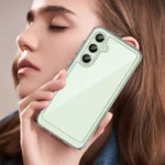 Outer Space With Gel Frame Transparent Samsung Galaxy S24 Fe Tok