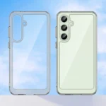 Outer Space With Gel Frame Transparent Samsung Galaxy S24 Fe Tok