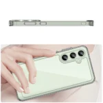 Outer Space With Gel Frame Transparent Samsung Galaxy S24 Fe Tok