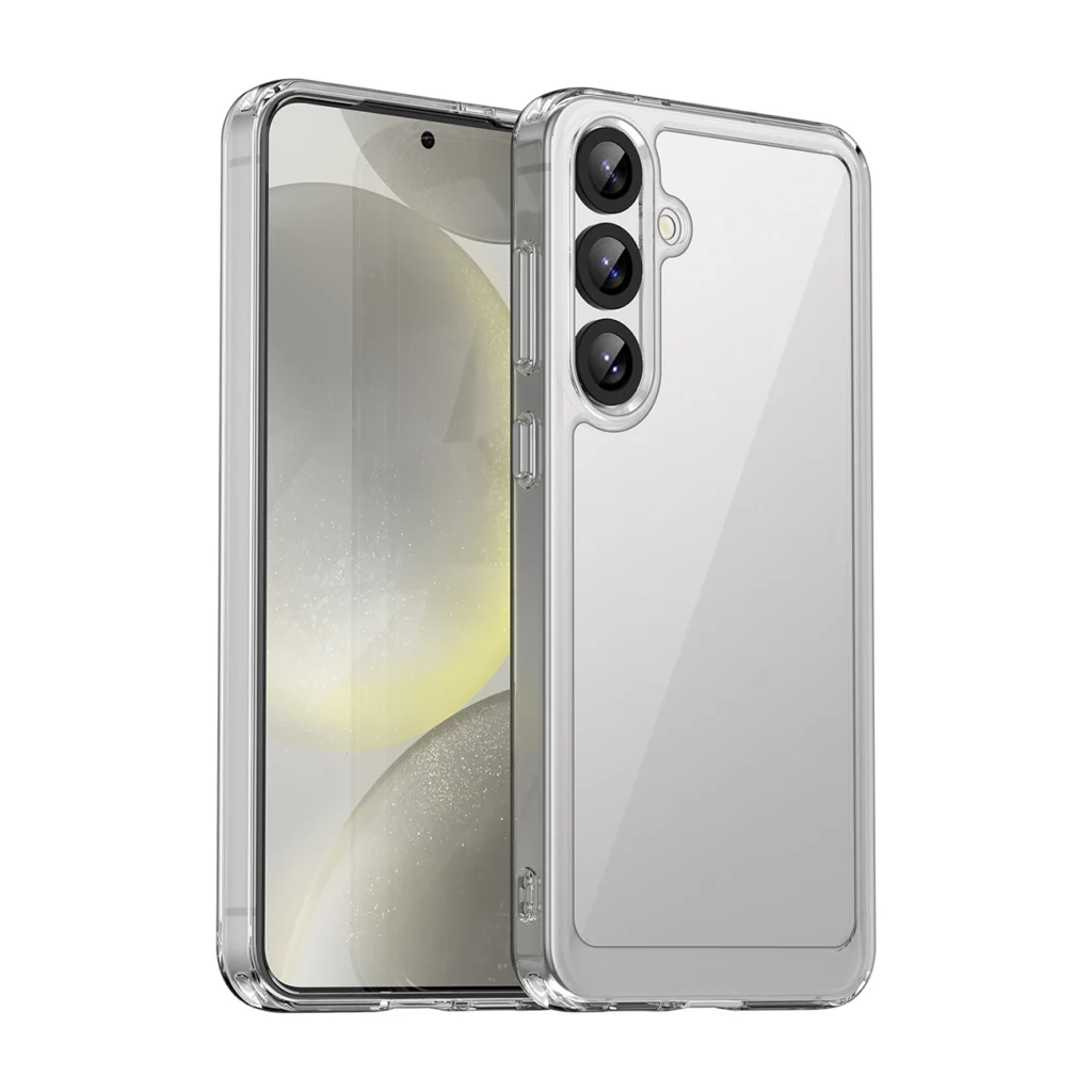 Outer Space With Gel Frame Transparent Samsung Galaxy S25 Plus Tok