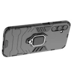 Ring Armor Armored Cover Magnetic Holder Ring Black Samsung Galaxy A24 Tok