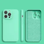 Silicone Silicone Cover Mint Green Samsung Galaxy A14 5G/4G Tok