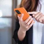 Silicone Soft Flexible Rubber Cover Red Samsung Galaxy A22 4G Tok