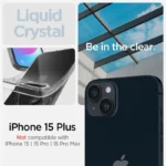 Spigen Crystal Flex Clear iPhone 15 Plus Tok