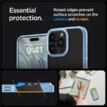 Spigen Crystal Hybrid Clear Blue iPhone 15 Pro Max Tok