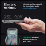 Spigen Crystal Hybrid Clear iPhone 15 Pro Tok