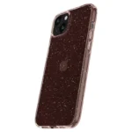 Spigen Liquid Crystal Glitter Pink/Clear iPhone 15 Plus Tok