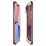 Spigen Liquid Crystal Glitter Pink/Clear iPhone 15 Plus Tok