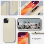 Spigen Thin Fit Beige iPhone 15 Plus Tok
