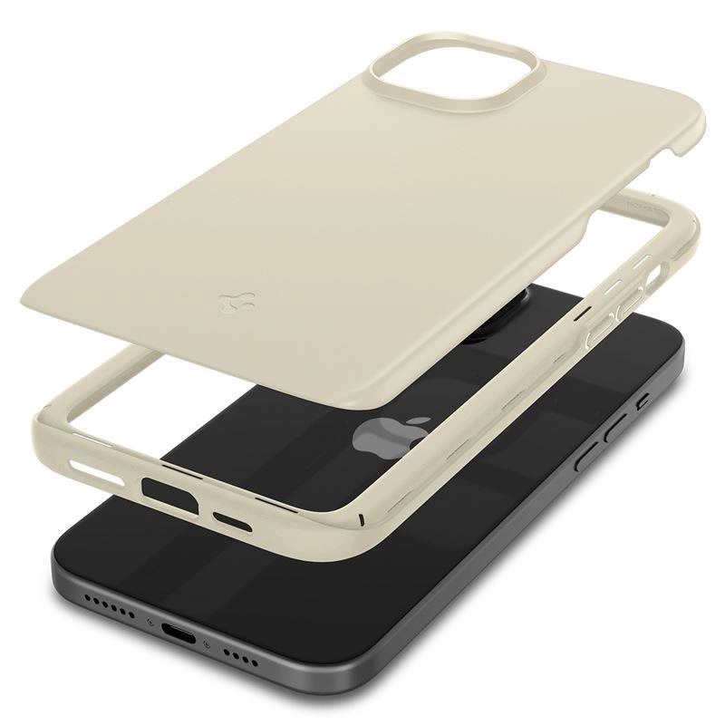 Spigen Thin Fit Beige iPhone 15 Plus Tok