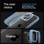 Spigen Ultra Hybrid Light Blue iPhone 15 Pro Max Tok