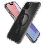 Spigen Ultra Hybrid MagSafe Carbon iPhone 15 Plus Tok