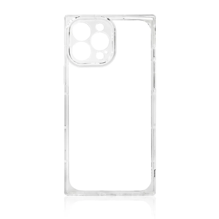 Square Clear Cover Transparent Gel Cover Samsung Galaxy A12 Tok