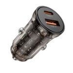 Tech-Protect Cc01 2-Port Car Charger Pd30W/Qc3.0 Black