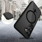 Tech-Protect Magmat MagSafe Edge Matte Black Samsung Galaxy S25 Tok