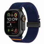 Tech-Protect Nylon Clasp Apple Watch SE/11/10/9/8/7/6/5/4/3/Ultra 1/2/3 (44/45/46/49mm) Navy