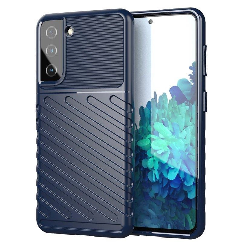 Thunder Silicone Armor Blue Samsung Galaxy A14 5G Tok