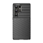 Thunder Silicone Armored Black Samsung Galaxy S25 Ultra Tok