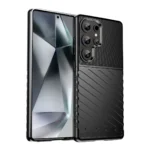 Thunder Silicone Armored Black Samsung Galaxy S25 Ultra Tok