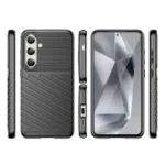 Thunder Silicone Armored Cover Black Samsung Galaxy S24 Fe Tok