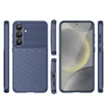 Thunder Silicone Armored Cover Blue Samsung Galaxy S25 Plus Tok