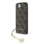 Guess 4G Charm Tone on Tone Brown iPhone 16e Tok