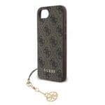 Guess 4G Charm Tone on Tone Brown iPhone 16e Tok