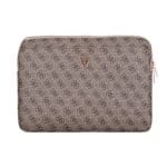 Guess PU 4G Triangle Logo Obal pro NoteBook 14" Brown
