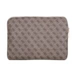 Guess PU 4G Triangle Logo Obal pro NoteBook 14" Brown