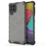 Honeycomb Armored Cover With A Gel Frame Black Samsung Galaxy M53 Tok