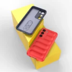 Magic Shield Flexible Armored Cover Red Samsung Galaxy S23 Plus Tok