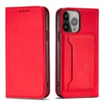 Magnet Card Flip Cover Wallet Stand Red Samsung Galaxy S23 Tok