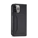 Magnet Card Ultra Flip Cover Wallet Stand Black Samsung Galaxy S23 Ultra Tok