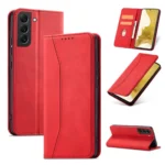 Magnet Fancy Flip Cover Wallet Stand Red Samsung Galaxy S23 Plus Tok
