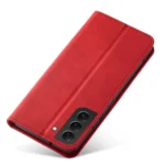 Magnet Fancy Flip Cover Wallet Stand Red Samsung Galaxy S23 Plus Tok