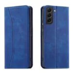 Magnet Fancy Ultra Cover With Flip Wallet Stand Blue Samsung Galaxy S23 Ultra Tok
