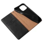 Magnet Strap Ultra Flip Wallet Mini Lanyard Stand Black Samsung Galaxy S23 Ultra Tok