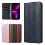Magnet Strap Ultra Flip Wallet Mini Lanyard Stand Blue Samsung Galaxy S23 Ultra Tok