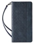 Magnet Strap Ultra Flip Wallet Mini Lanyard Stand Blue Samsung Galaxy S23 Ultra Tok