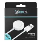 OBAL:ME Charging Cable Apple Watch USB-A White