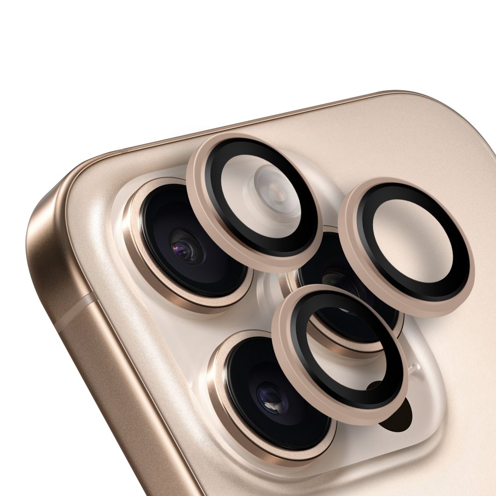 OBAL:ME Protection Lens Apple Desert Titanium iPhone 16 Pro/16 Pro Max
