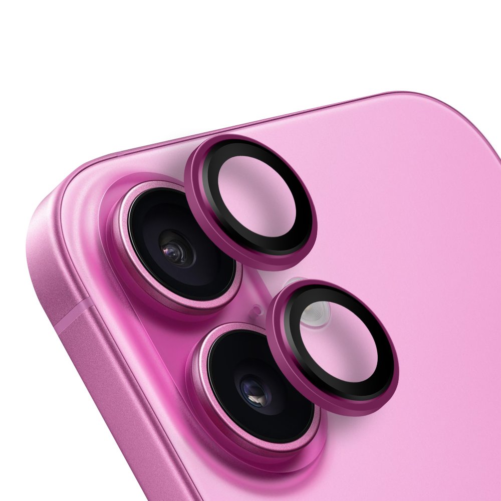 OBAL:ME Protection Lens Apple Pink iPhone 16 Plus/16