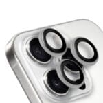 OBAL:ME Protection Lens Apple White Titanium iPhone 16 Pro/16 Pro Max