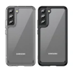 Outer Space Hard Cover With Gel Frame Transparent Samsung Galaxy S22 Plus Tok