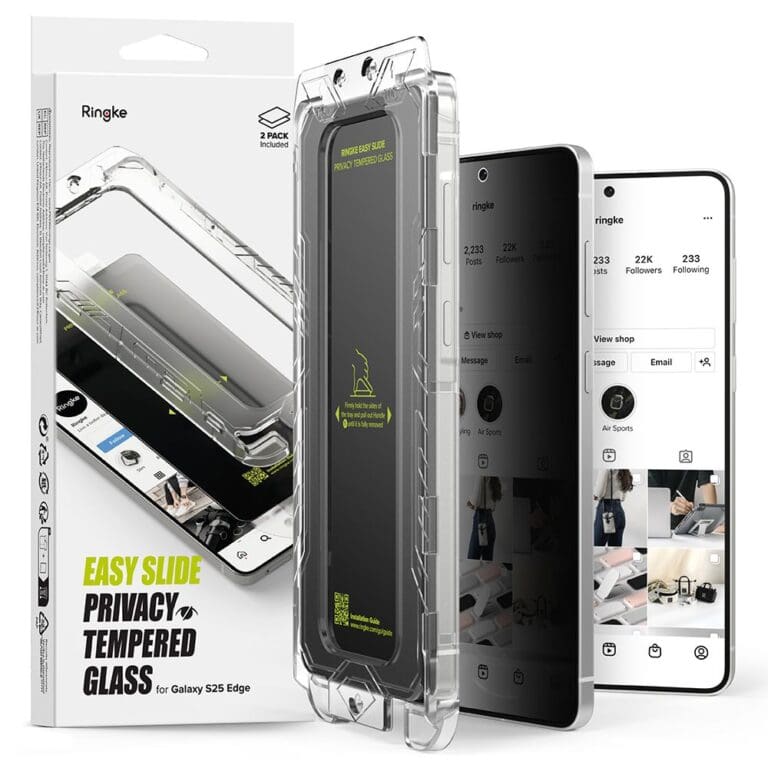 Ringke Easy Slide 2-Pack Edge Privacy Samsung Galaxy S25 Edge