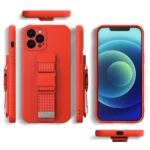 Rope Silicone Lanyard Cover Purse Lanyard Strap Red Samsung Galaxy S21 Fe Tok