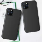 Soft Gel Flexible Cover Black Samsung Galaxy S22 Plus Tok