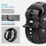 Spigen Liquid Air Pro Apple Watch 10 (46 mm) Matte Black