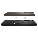 Spigen Tough Armor MagSafe Gunmetal Samsung Galaxy S25 Edge Tok